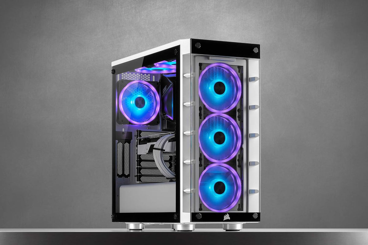 Corsair QL Series QL140 RGB 140mm LED Fan, Single Pack, Black (CO-9050099-WW)